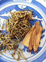 Honeysuckle flower and liquorice root