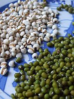 mung bean and coix seed