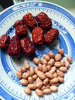 peanut and red date