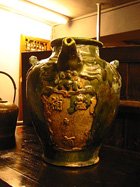 A medicinal wine vessel.