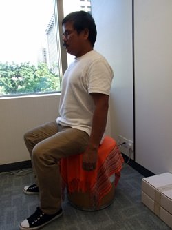 Hypertension individuals are suitable to do relaxing and gentle exercise. 