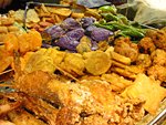 Deep-fat frying makes food more yang.