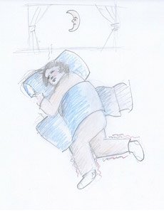 Restless legs syndrome is characterized by extremely unpleasant feelings in the legs.