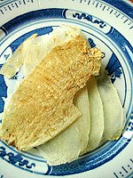 Tall gastrodia tuber 
