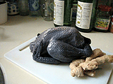 black bone chicken