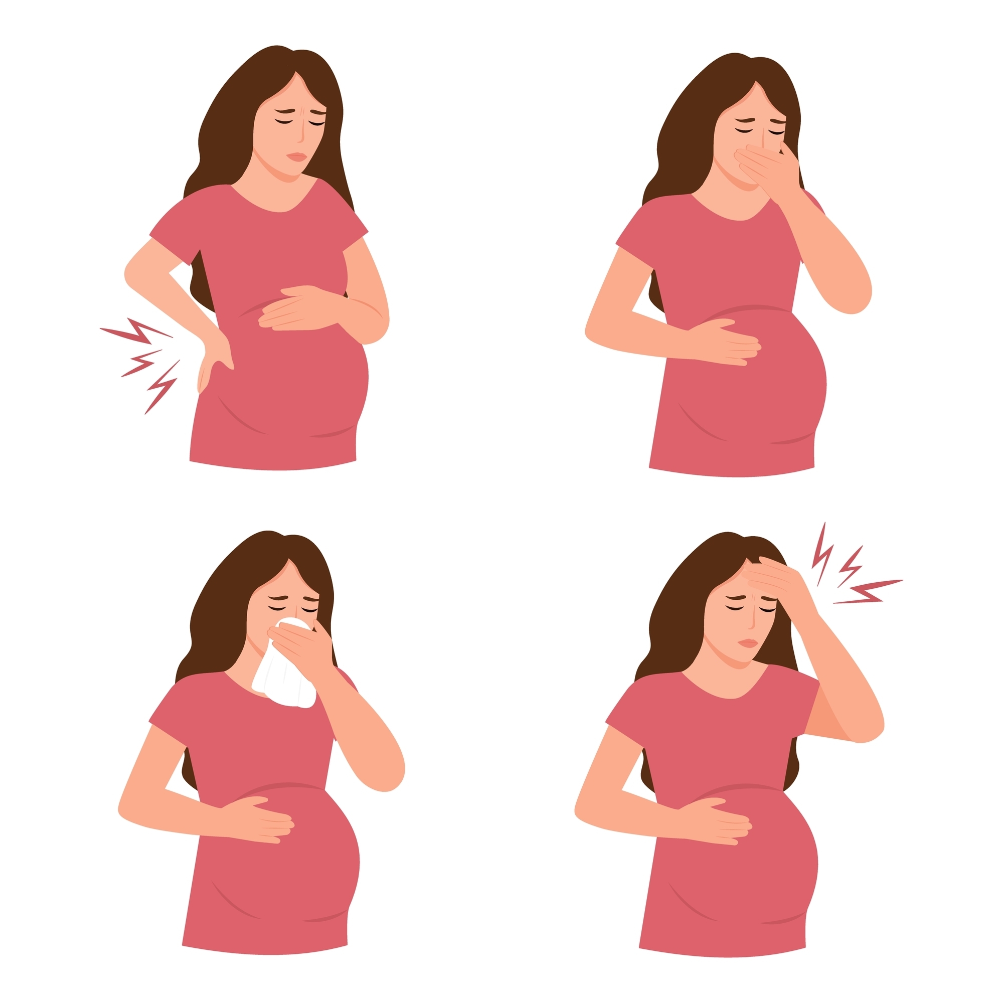 Pregnant women are likely to experience itching, especially in the second and third trimesters.
