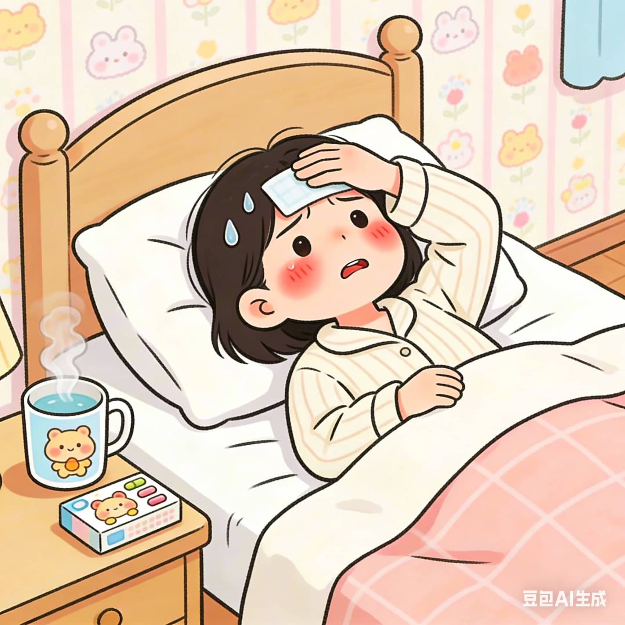 influenza with complications